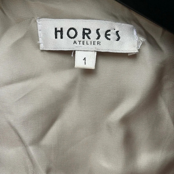 Horses Atelier Pink Boucle Patch Pocket Coat, size 1 (small) - Picture 11 of 12